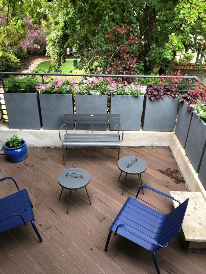 Centre Ville - Appartement 3 Chambres & Terrasse - La Cle Des Sacres Reims Bagian luar foto